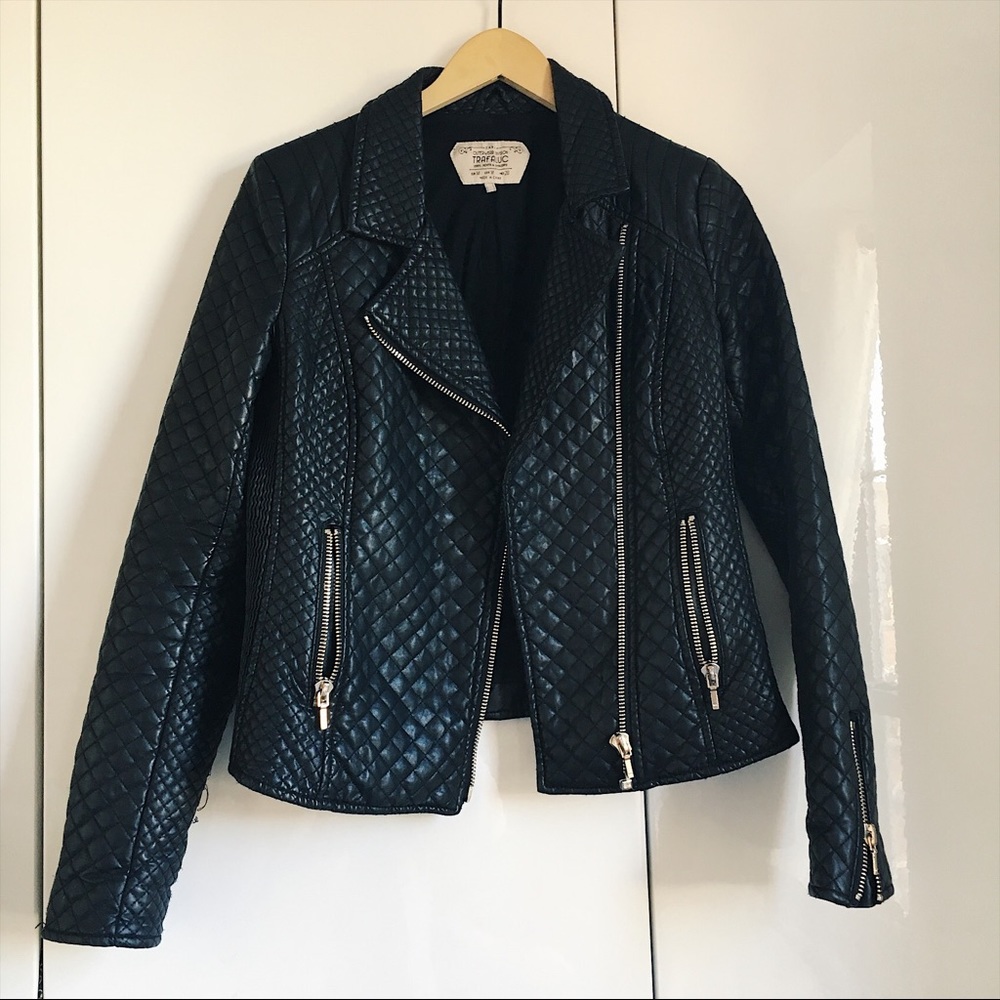 Zara faux leather jacket - Picture 1 of 4